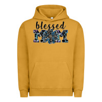 Pigment Peanut Butter blessed mom Urban Hoodie - SublimationCraftShop