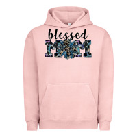 Pigment Salmon blessed mom Urban Hoodie - SublimationCraftShop