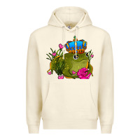 Sandshell valentines day frog prince olivia Premium Hoodie - OliviaCreatesArt