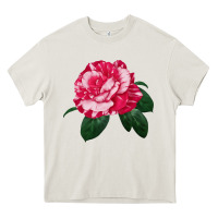 Cream neil diamond rose Heavy Core Tee - LillyAllenDesigns