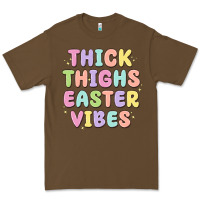 Cacao thicks thighs easter vibes Premium Tee - MaliasSmallBusiness