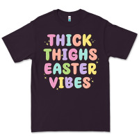Plum thicks thighs easter vibes Premium Tee - MaliasSmallBusiness