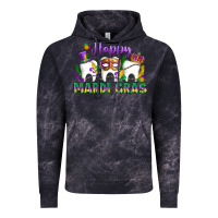Cloud Black mardi gras celebration with teeth Vintage Hoodie - LillyAllenDesigns