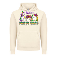Vintage Artic mardi gras celebration with teeth Vintage Hoodie - LillyAllenDesigns
