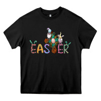 Black cross rabbit easter gnomes Heavy Core Tee - Jasminsmagicworld
