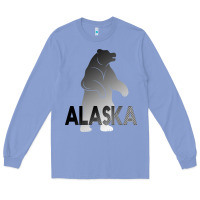 Colony Blue Alaska Bear Long Sleeve Tee - Bettercallsaul