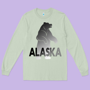 Alaska Bear Long Sleeve Tee Designed By Bettercallsaul