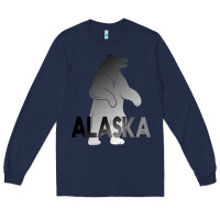 Navy Alaska Bear Long Sleeve Tee - Bettercallsaul