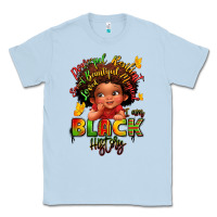 Dusty Blue empowering black heritage Classic Tee - LillyAllenDesigns