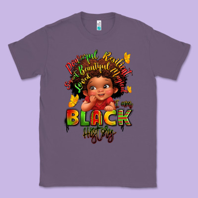 Empowering Black Heritage Classic Tee Designed By Lillyallendesigns
