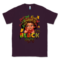 Plum empowering black heritage Classic Tee - LillyAllenDesigns