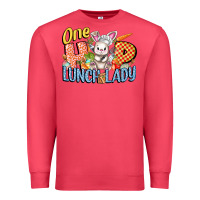 Cardinal one hip lunch lady easter day Premium Sweatshirt - FaDigitalArtStudio