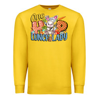 Lemon one hip lunch lady easter day Premium Sweatshirt - FaDigitalArtStudio