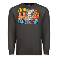 Smoke one hip lunch lady easter day Premium Sweatshirt - FaDigitalArtStudio
