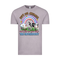 Vintage Zinc buy me animals and tell me you hate the government Vintage Tee - LillyAllenDesigns