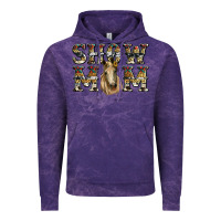 Cloud Purple show mom horse Vintage Hoodie - RanaPortraitStore