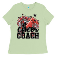 Matcha cheer coach Ladies Tee - MaliasSmallBusiness