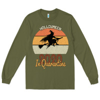 Army Green Hallowmeen 2020 In Q UARANTİNE Long Sleeve Tee - Bettercallsaul