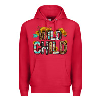 Cardinal wild child Premium Hoodie - OliviaCreatesArt