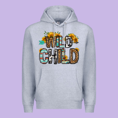 Wild Child Premium Hoodie Designed By Oliviacreatesart