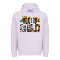 Lilac wild child Premium Hoodie - OliviaCreatesArt