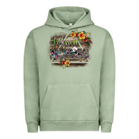 Pigment Oil Green blessed nurse Urban Hoodie - SublimationCraftShop