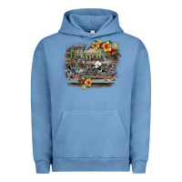 Pigment Pebble Blue blessed nurse Urban Hoodie - SublimationCraftShop