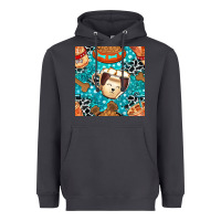 Smoke dog coffee cups and food container with cowhide seamless pattern bbs Heavyweight Hoodie - BundleAndBundleShop
