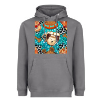 Storm dog coffee cups and food container with cowhide seamless pattern bbs Heavyweight Hoodie - BundleAndBundleShop