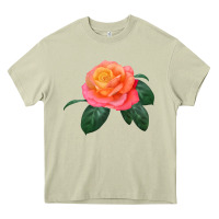 Mossy chicago peace rose Heavy Core Tee - LillyAllenDesigns