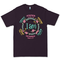 Plum i am inspiration Premium Tee - MaliasSmallBusiness