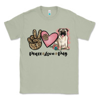 Matcha peace love pug Classic Tee - JahusDesignShop