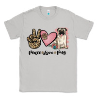 Moon Dust peace love pug Classic Tee - JahusDesignShop
