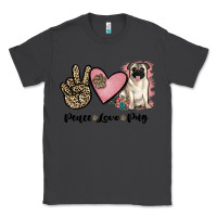 Smoke peace love pug Classic Tee - JahusDesignShop