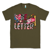 Army Green Love Letter Classic Tee - SublimationCraftShop