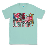 Seafoam Love Letter Classic Tee - SublimationCraftShop