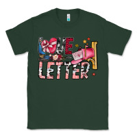 Sports Green Love Letter Classic Tee - SublimationCraftShop