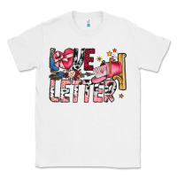 White Love Letter Classic Tee - SublimationCraftShop