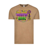 Vintage Coffee small town mardi gras Vintage Tee - LillyAllenDesigns