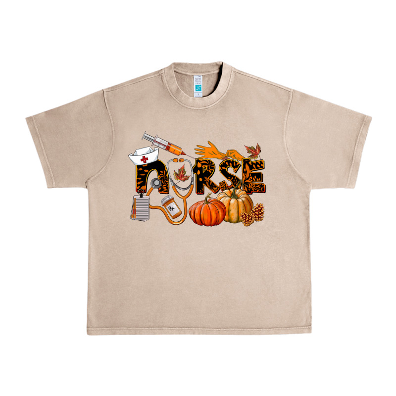 Fall Nurse Urban Heavy Tee by LillyAllenDesigns | Teevron