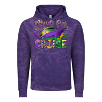 Cloud Purple mardi gras cruise celebration Vintage Hoodie - LillyAllenDesigns