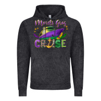 Vintage Black mardi gras cruise celebration Vintage Hoodie - LillyAllenDesigns