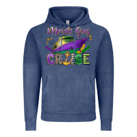 Vintage Denim mardi gras cruise celebration Vintage Hoodie - LillyAllenDesigns