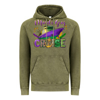 Vintage Olive mardi gras cruise celebration Vintage Hoodie - LillyAllenDesigns