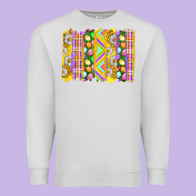 Easter Brushstrokes Premium Sweatshirt Designed By Bundleandbundleshop