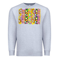 Heather Grey Easter Brushstrokes Premium Sweatshirt - BundleAndBundleShop