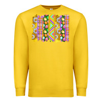 Lemon Easter Brushstrokes Premium Sweatshirt - BundleAndBundleShop