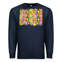 Navy Easter Brushstrokes Premium Sweatshirt - BundleAndBundleShop