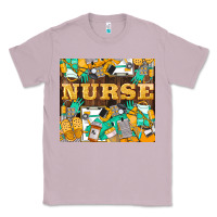 Lilac Green And Yellow Nurse Classic Tee - LillyAllenDesigns