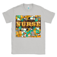 Moon Dust Green And Yellow Nurse Classic Tee - LillyAllenDesigns